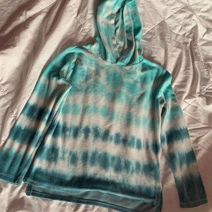 Justice Tie-Dye Aqua Sweatshirt